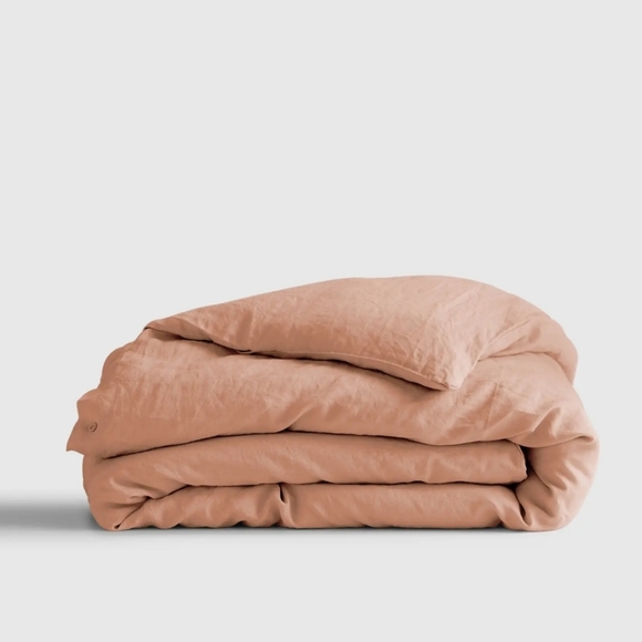 NWT- Quince European Linen Desert Sunset Duvet Cover! King/ Cal King! (496) - Picture 1 of 8